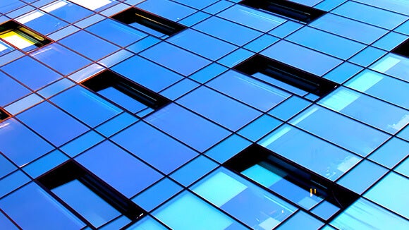 Glas Fenster Moderne Architektur