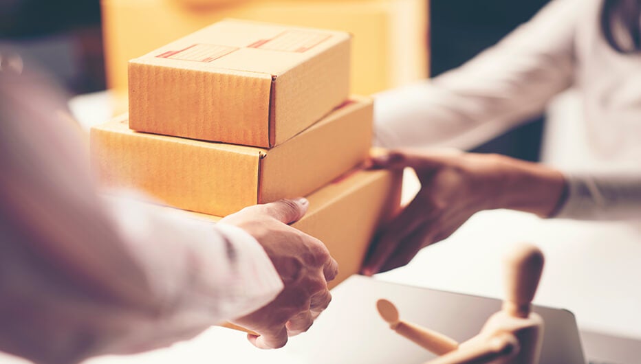 passing boxes
